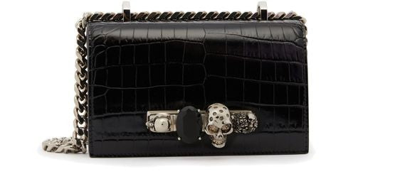 MCQUEEN ミニ ジュエルド サッチェル バッグ - Image 1