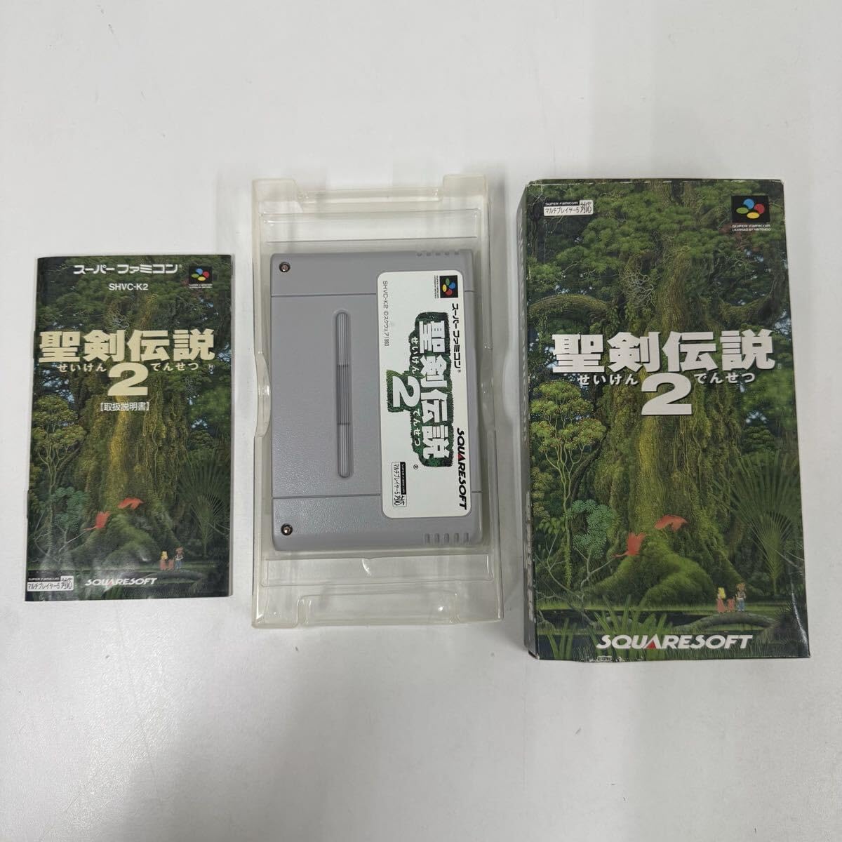 聖剣伝説2 スーパーファミコン 外箱・説明書付き スーファミ SFC ゲームソフト