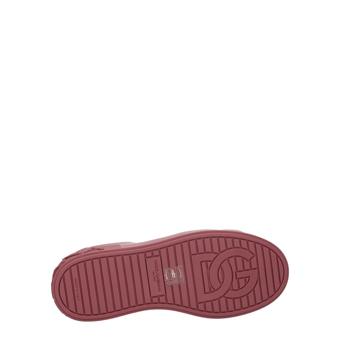 Dolce Gabbana ドルチェ&ガッバーナスニーカー女性レザーピンク/ピンクのアンティーク - Image 1