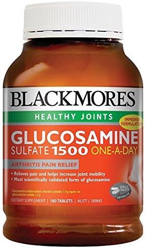 Blackmores Healthy Joints Glucosamine Sulfate 1500 180 Tablets by Blackmores