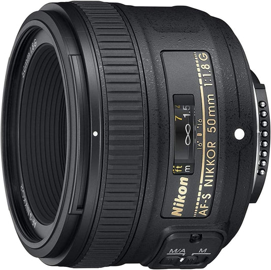 Nikon Unifocal Lens AF-S NIKKOR 50mm f/1.8G supports Full size AF-S 50/1.8G