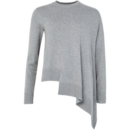 MCQUEEN Asymmetric crewneck jumper - Image 1