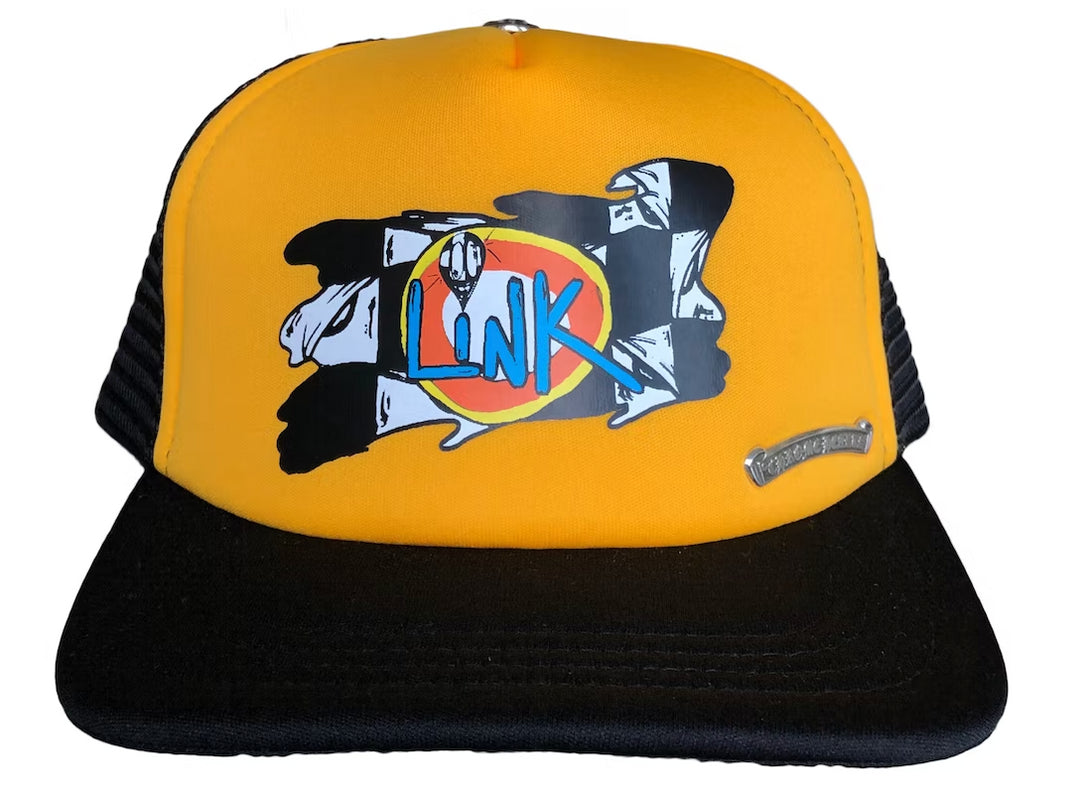 CHROME HEARTS MATTY BOY SEX RECORDS 'LINK' TRUCKER HAT