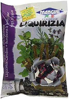 manzini licorice mini candy