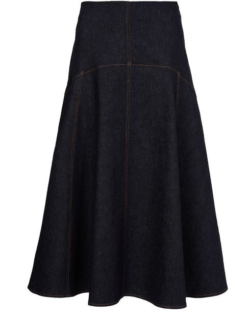 JACQUEMUS The De-Nîmes triangle skirt - Image 1