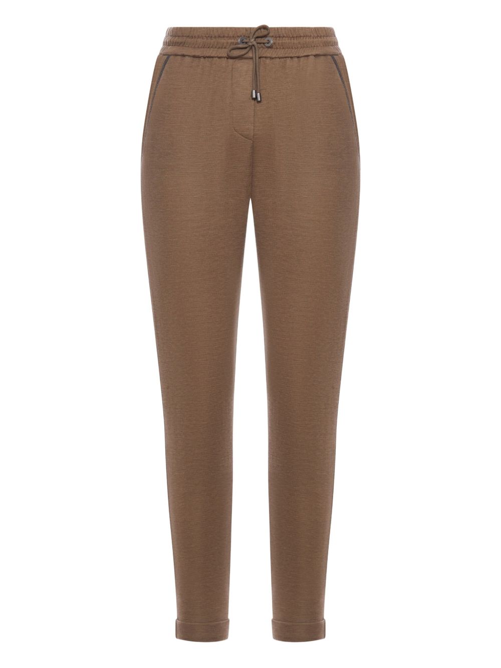 Brunello Cucinelli CottonとSilk Blendのズボン - Image 1