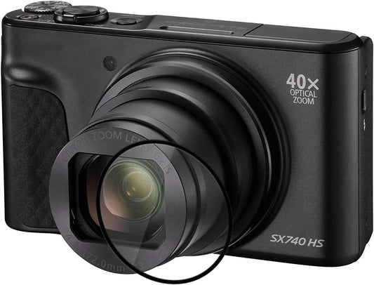 MUZIRI KINOKOO 40mm UVフィルター Canon SX720 SX740 SX730 HSデジタルカメラ対応 - ウルトラスリム高透明度レンズUVフィルター保護 G7X II/G7X III/G5X II/ HX50/HX60カメラ用 (2パック)