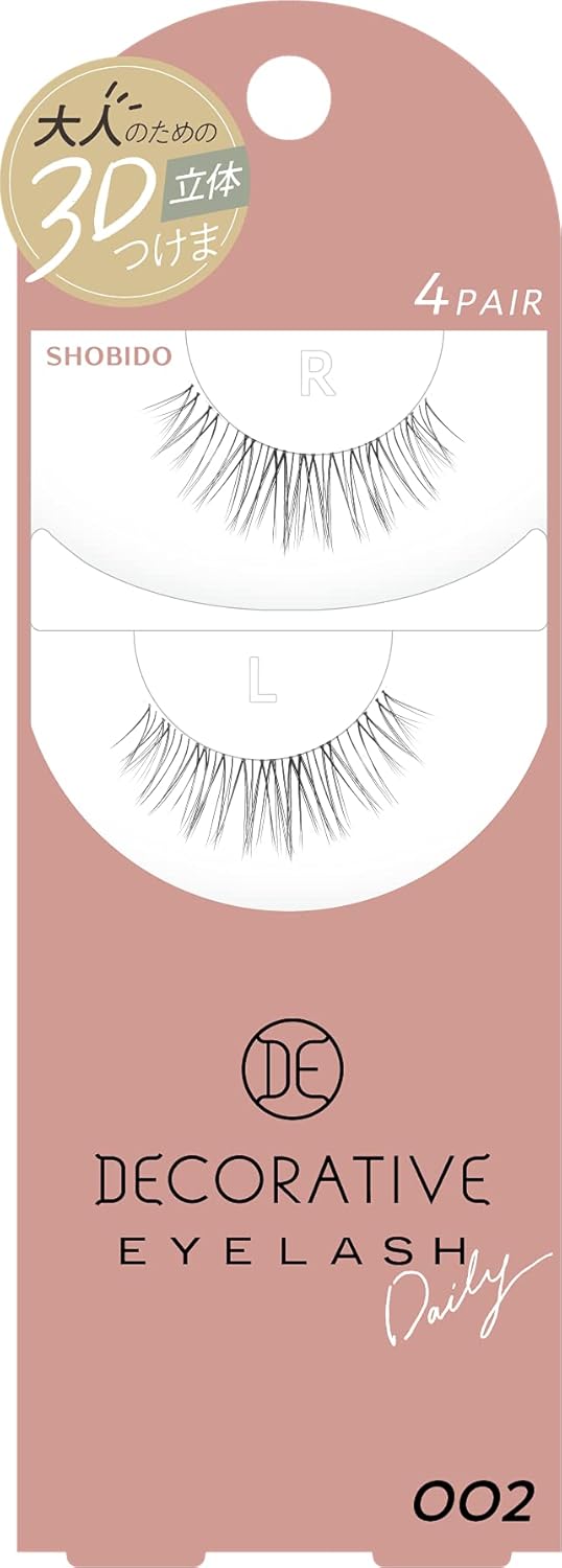 デコラティブアイラッシュ < 002 > (上つけまつげ4ペア入) SE43541 デコラティブ つけま 付けまつげ つけまつ毛 ツケマ