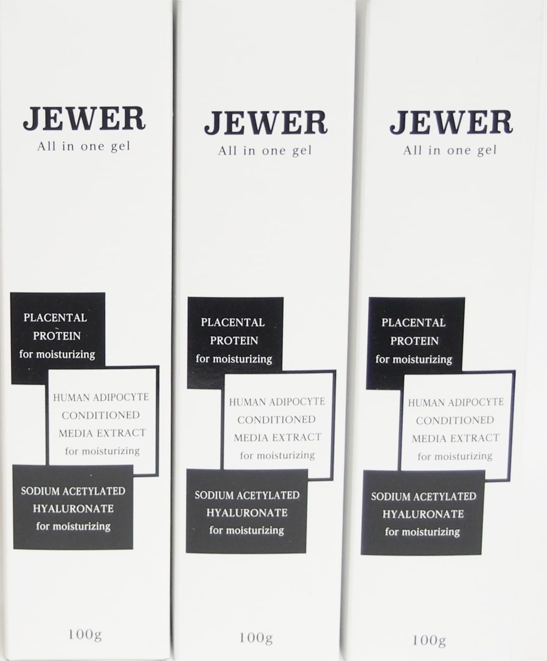 JEWEL All-in-One Cream, Human Stem Cell Extract, 3.5 oz (100 g)