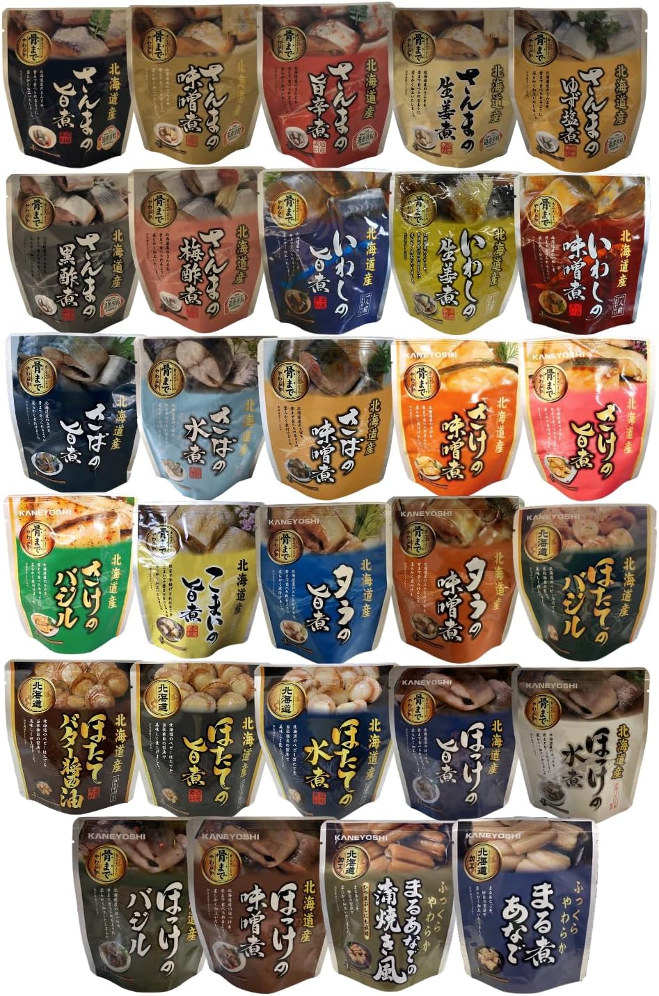 兼由 北海道産 レトルト食品 29種セット 29袋 惣菜おかず 常温保存 常備食
