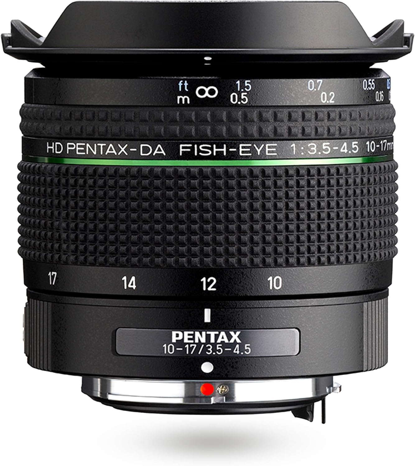 Pentax HD PENTAX-DA FISH-EYE 10-17mm F3.5-4.5 ED Diagonal Fisheye Zoom Lens (For APS-C Sizes), Fisheye Shooting and Ultra-Wide Angle Shooting with One Lens (Clear Pictures), High Performance HD