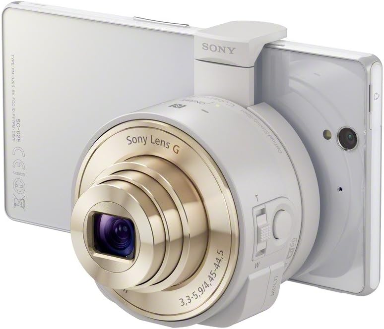 SONY デジタルカメラ Cyber-shot レンズスタイルカメラ QX10 ホワイト DSC-QX10-W