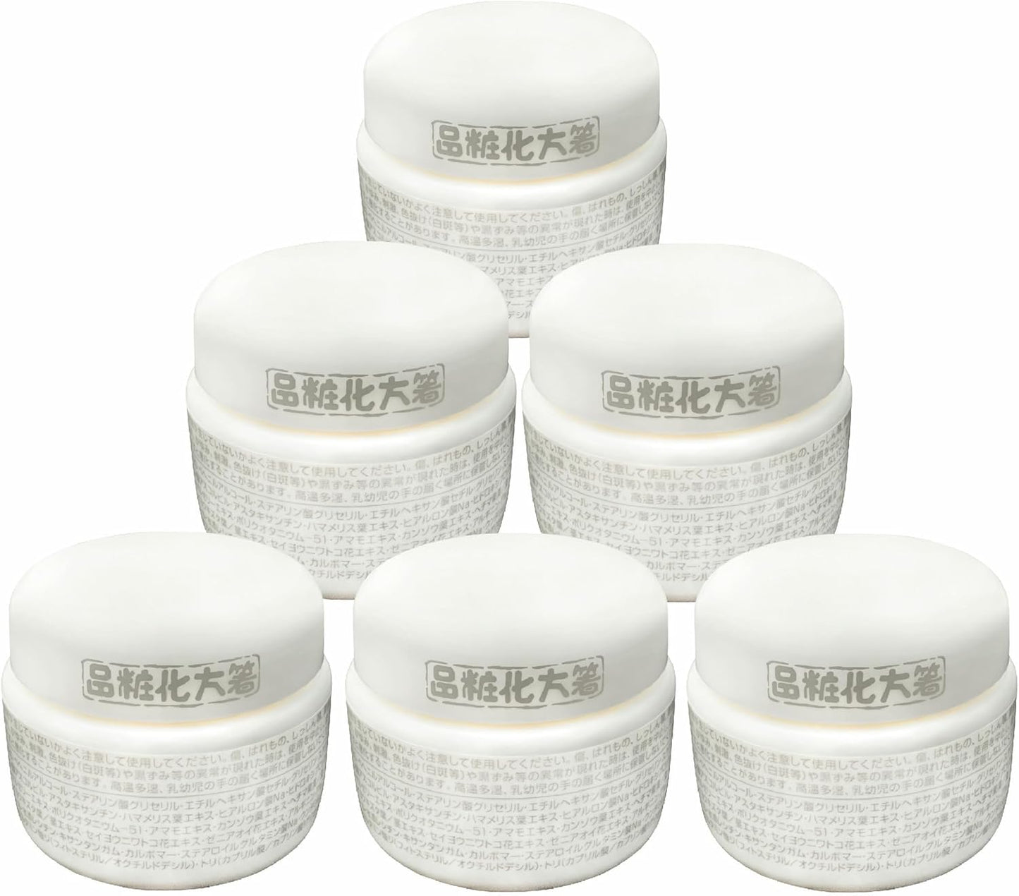 Hashikata Cosmetics Beauty Cream, 1.1 oz (30 g), Pack of 6