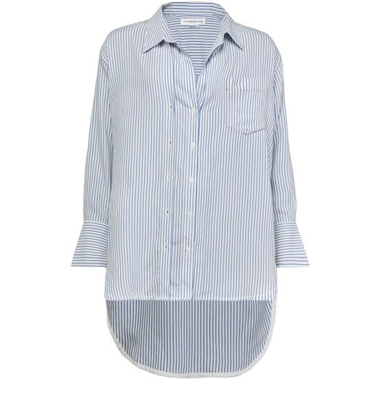 VICTORIA BECKHAM タック ラップシャツ - Image 1