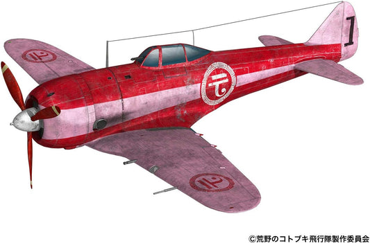 Plex/Platz KHK144-7 Kotobuki Squadron of the Wilderness Squadron Musako Higako Specifications, 1/144 Scale, Set of 2, Plastic Model