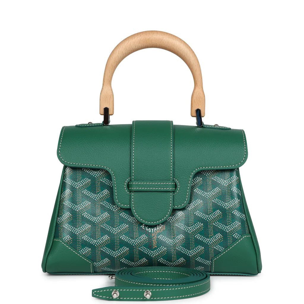 GOYARD SAIGON MINI GREEN