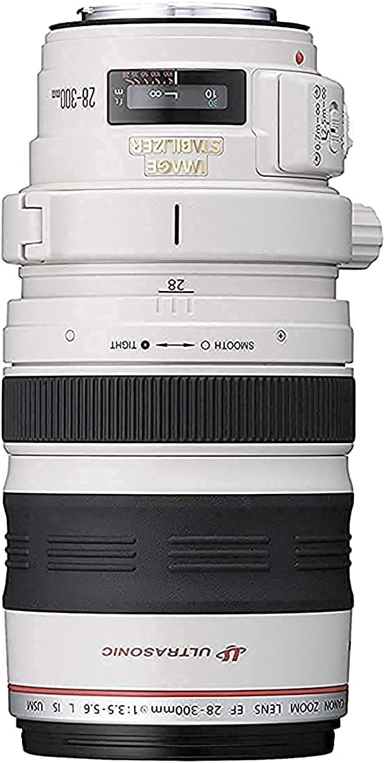 Canon EF 28-300mm f/3.5-5.6L IS USM SLR Telephoto lens White