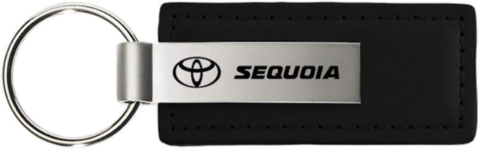 Au-Tomotive Gold INC. トヨタ セコイア ブラック レザー キーチェーン