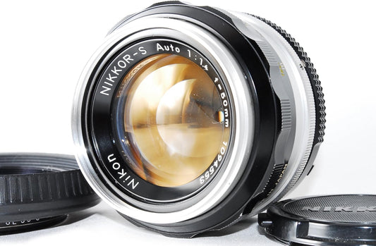 Nikon MF Lens NIKKOR-S Auto 50mm F1.4 Non-Ai