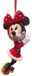 Disney Minnie Mouse de Santa Christmas Ornament