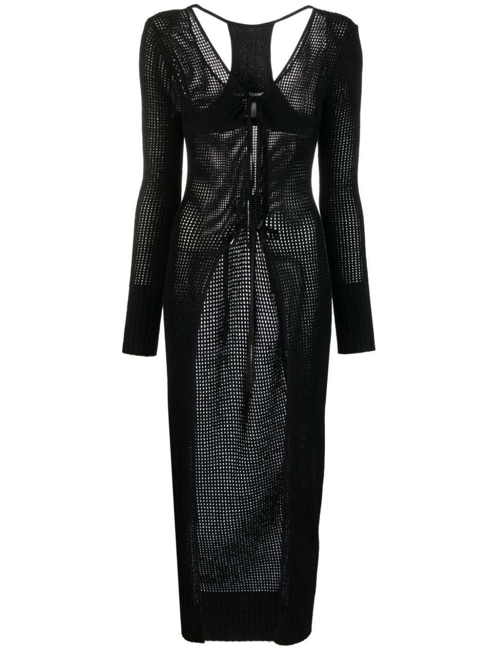 Andrea Adamo アンドレア・アダモ・ニット・ロング・カーディガン - Image 1