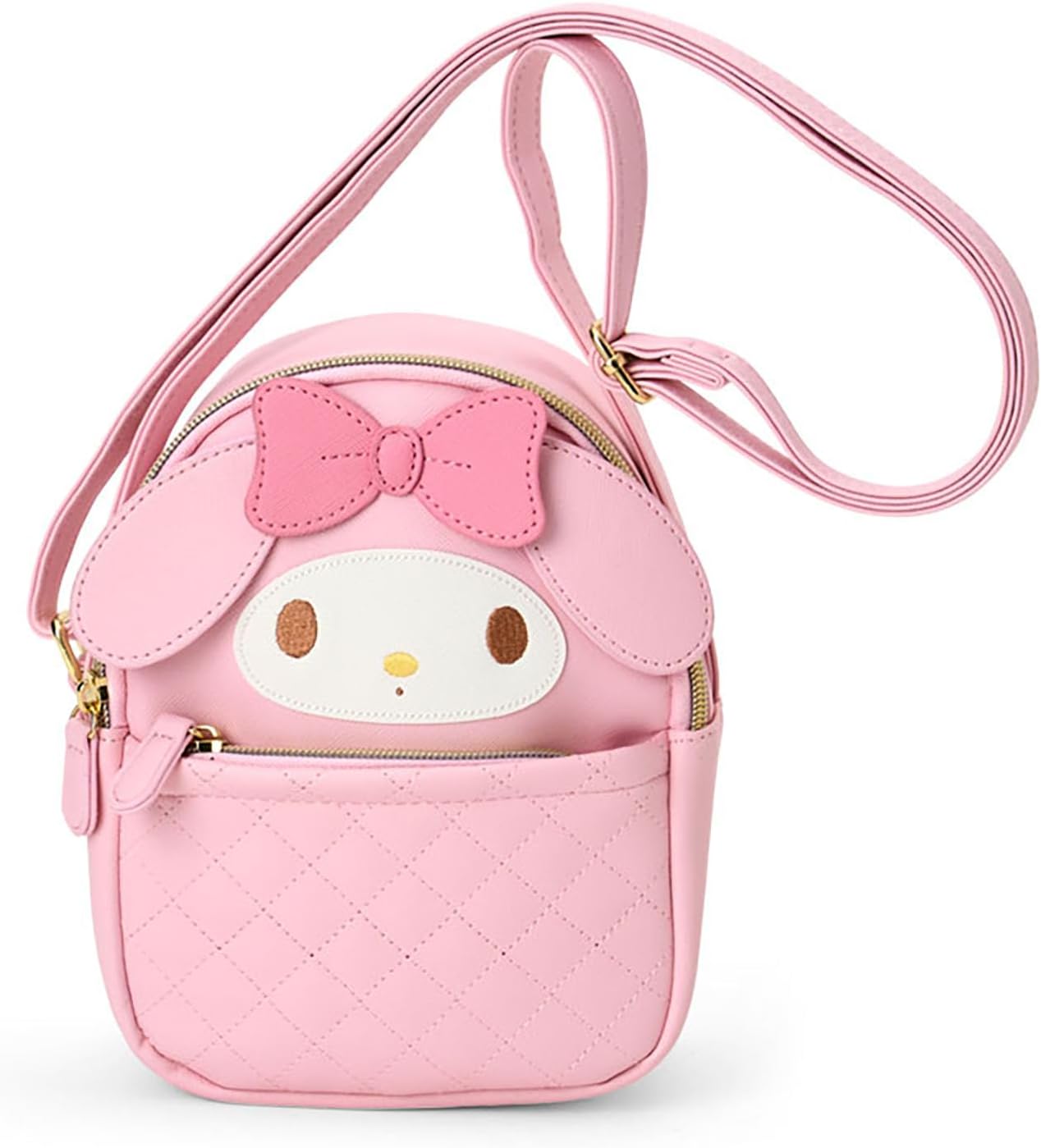 サンリオ(SANRIO) フェイス形ショルダーバッグPUレザー 対象年齢3才以上