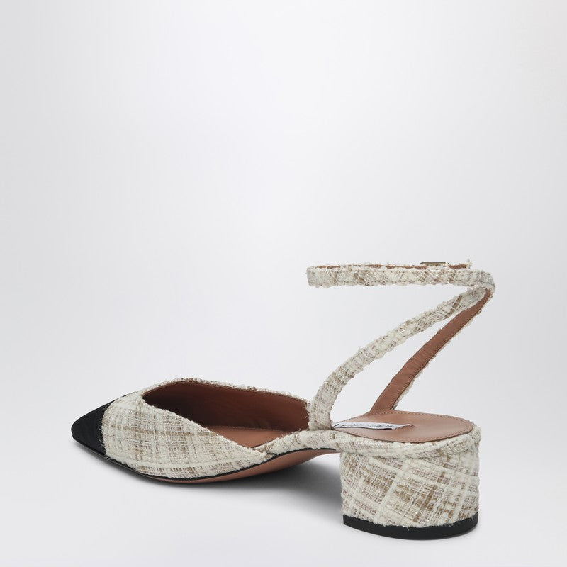 Aquazzura French Flirt 35 Milk/Black - Image 1