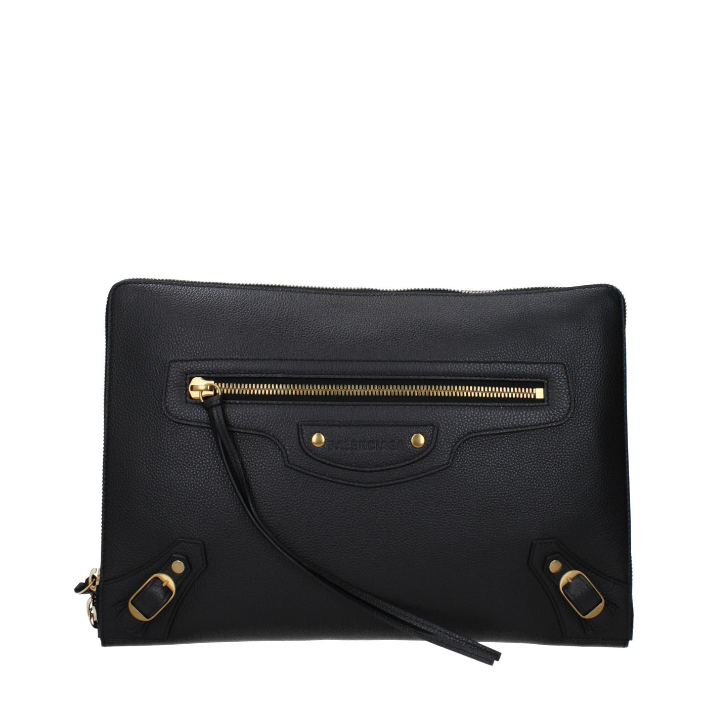 Balenciaga Pochette Neo Classic Women Leather Black - Image 1