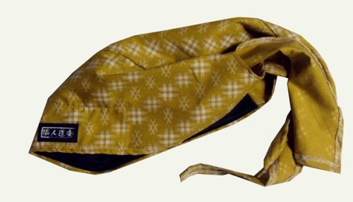 職人道楽 バンダナキャップ D#5-1井絣