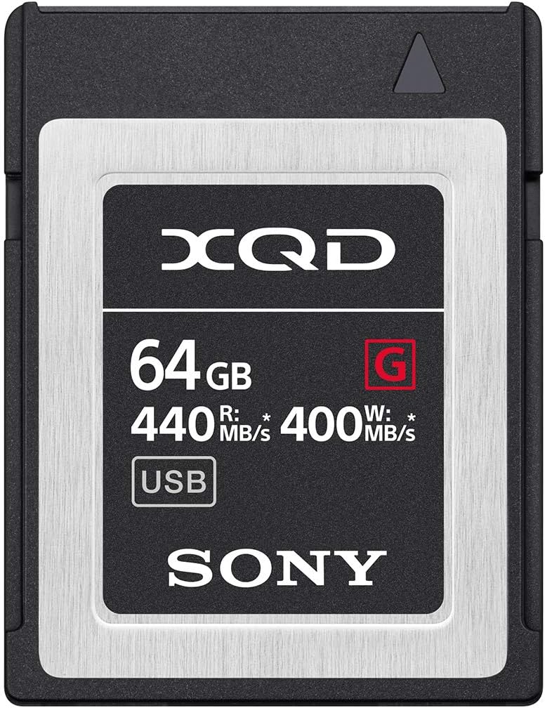 Sony XQD Memory Card 64GB QD-G64F 400MB/s Write Speed / 440MB/s Read Speed