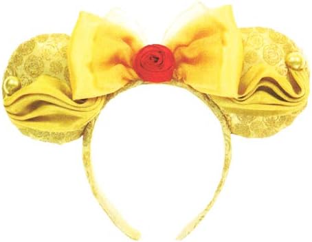 Disney Minnie Mouse Headband, Belle Motif (Tokyo Disneyland Exclusive), Beauty and the Beast, Disney Princess, Disney Goods, Souvenir