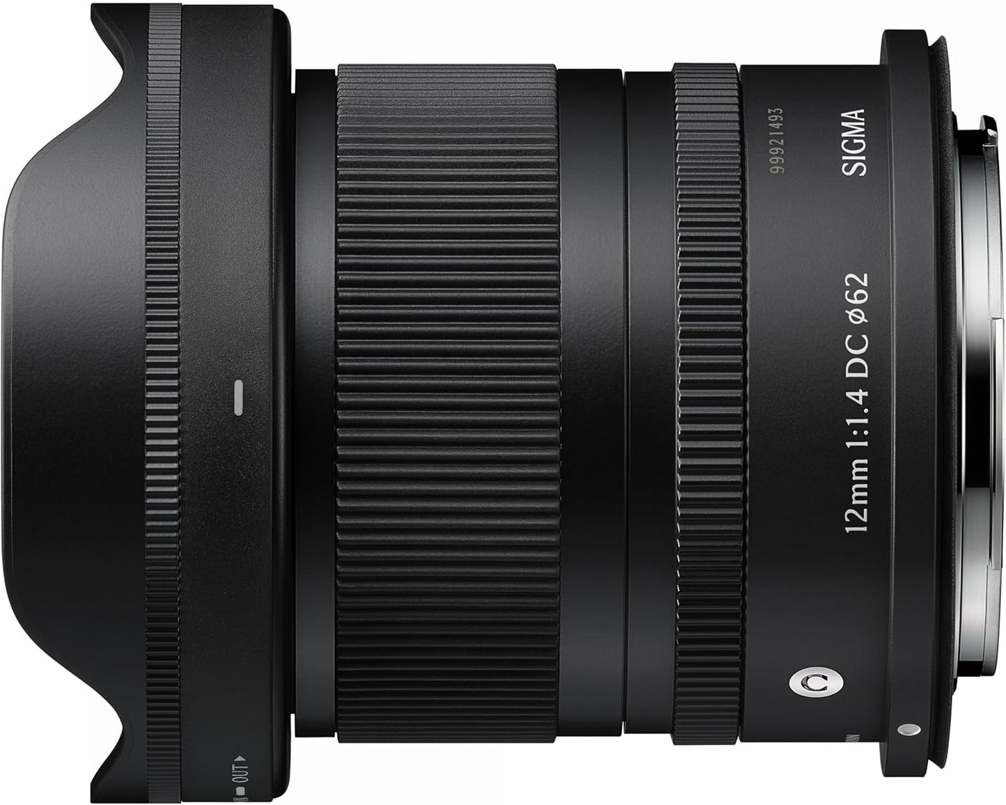 Sigma 12mm F1.4 DC Canon RF Mount Single Focus Wide Angle APS-C Contemporary Mirrorless Lens