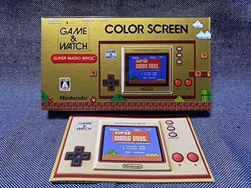 GAME WATCHゲーム&ウオッチ スーパーマリオブラザーズチラシ付・品・有