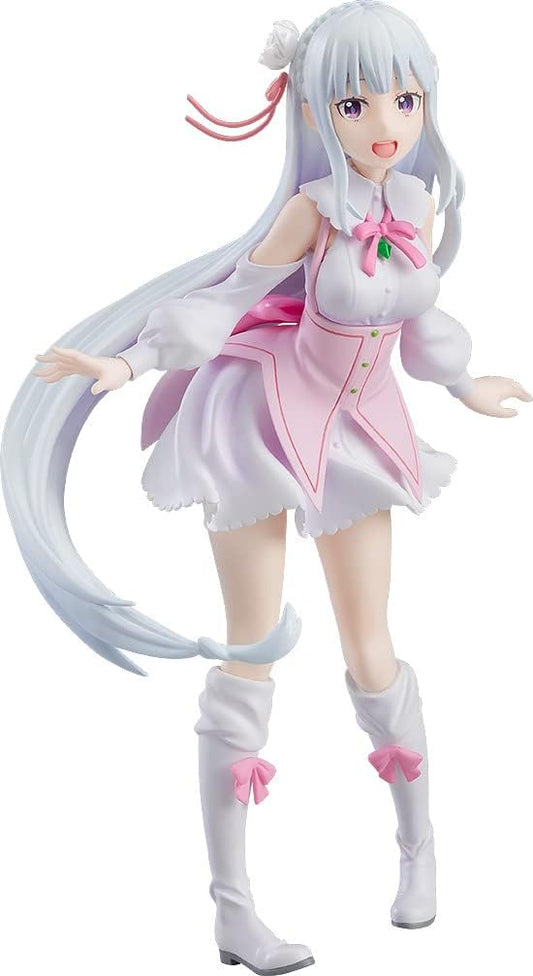 POP UP PARADE Re Zero - Starting Life in Another World Emilia Memory Snow Ver., Non-scale, Plastic, Pre-painted Complete Figure