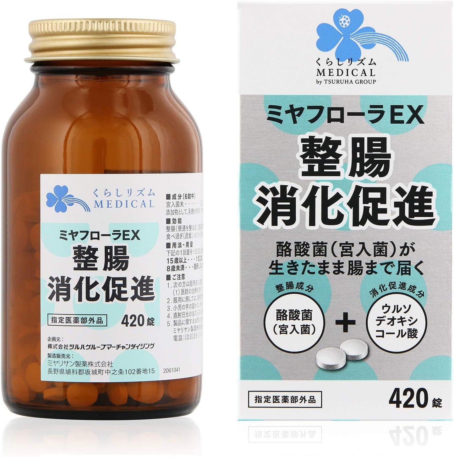 Life Rhythm Miyarisan Pharmaceutical Miyafora EX 420 Tablets