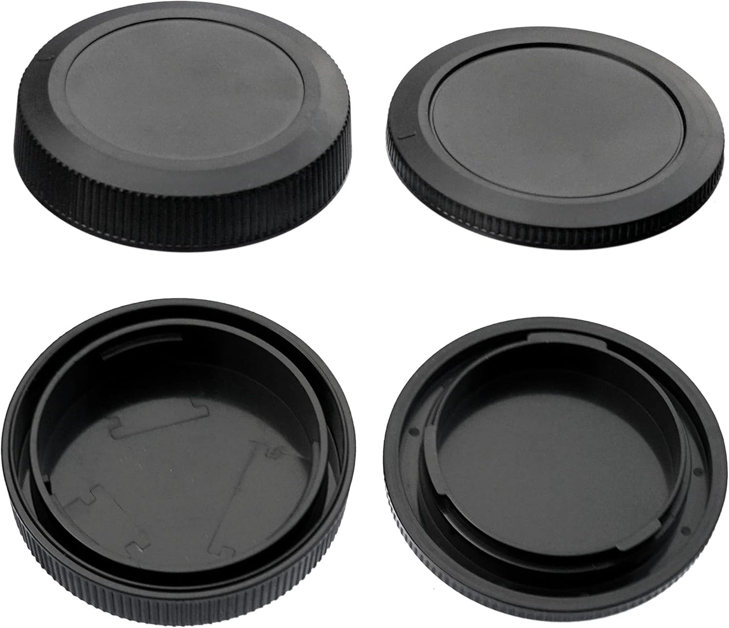 EOS R Camera Body Sensor Protective Cover Rear Lens Cap R-F-5 Body Cap RF Rear Lens Cap Replacement for Canon EOS RF Mount Mirrorless Camera EOS R EOS RP R3 R5 R6 Lens Pack of 2