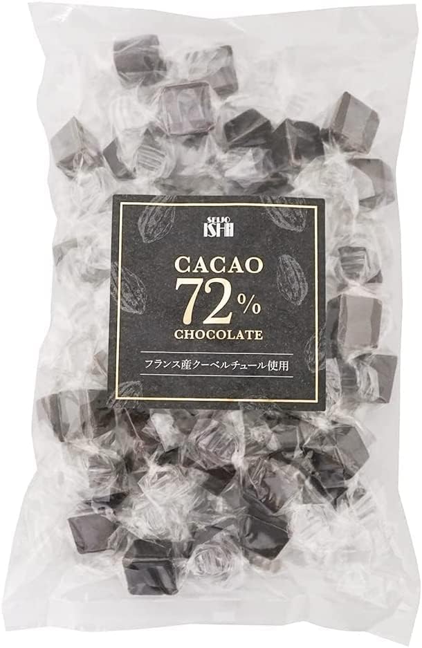 Seijo Ishii Cacao 72% Chocolate, 7.8 oz (220 g)