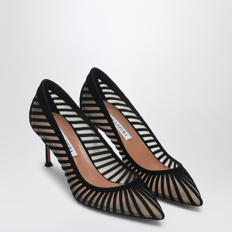 Aquazzura Black Passions Pumps 90 - Image 1