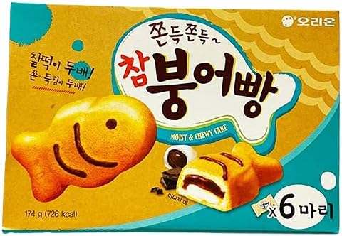 Orion Taiyaki (Taiyaki Cake) 6.1 oz (174 g) (6 Pack)