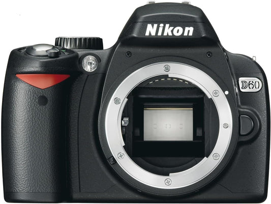 Nikon D60 DSLR Camera (Main Unit Only) (Old Model) (Renewed)