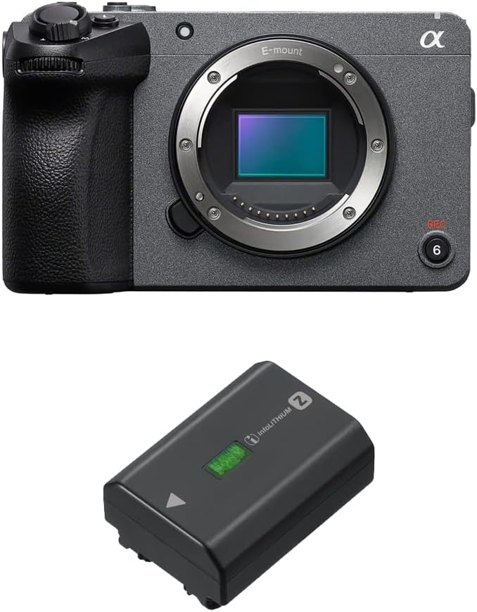 Sony FX30B Camera and Battery Set, for those who Want to Shoot for a Long TimeILME-FX30B Camera + NP-FZ100 Rechargeable Battery Pack