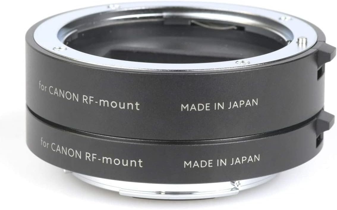 Kenko 515495 Lens Accessories Digital Close-up Ring Set for Canon RF Mount 0.4 inch (10 mm) / 0.6 inch (16 mm) Set of 2 with Electronic Contacts Made in Japan