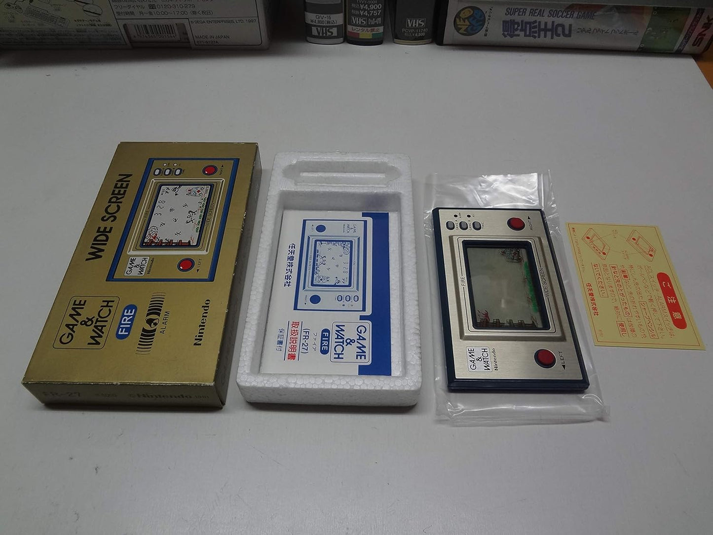 ゲームウォッチ ゴールド ファイヤー FR-27 / Game & Watch Gold Fire FR-27