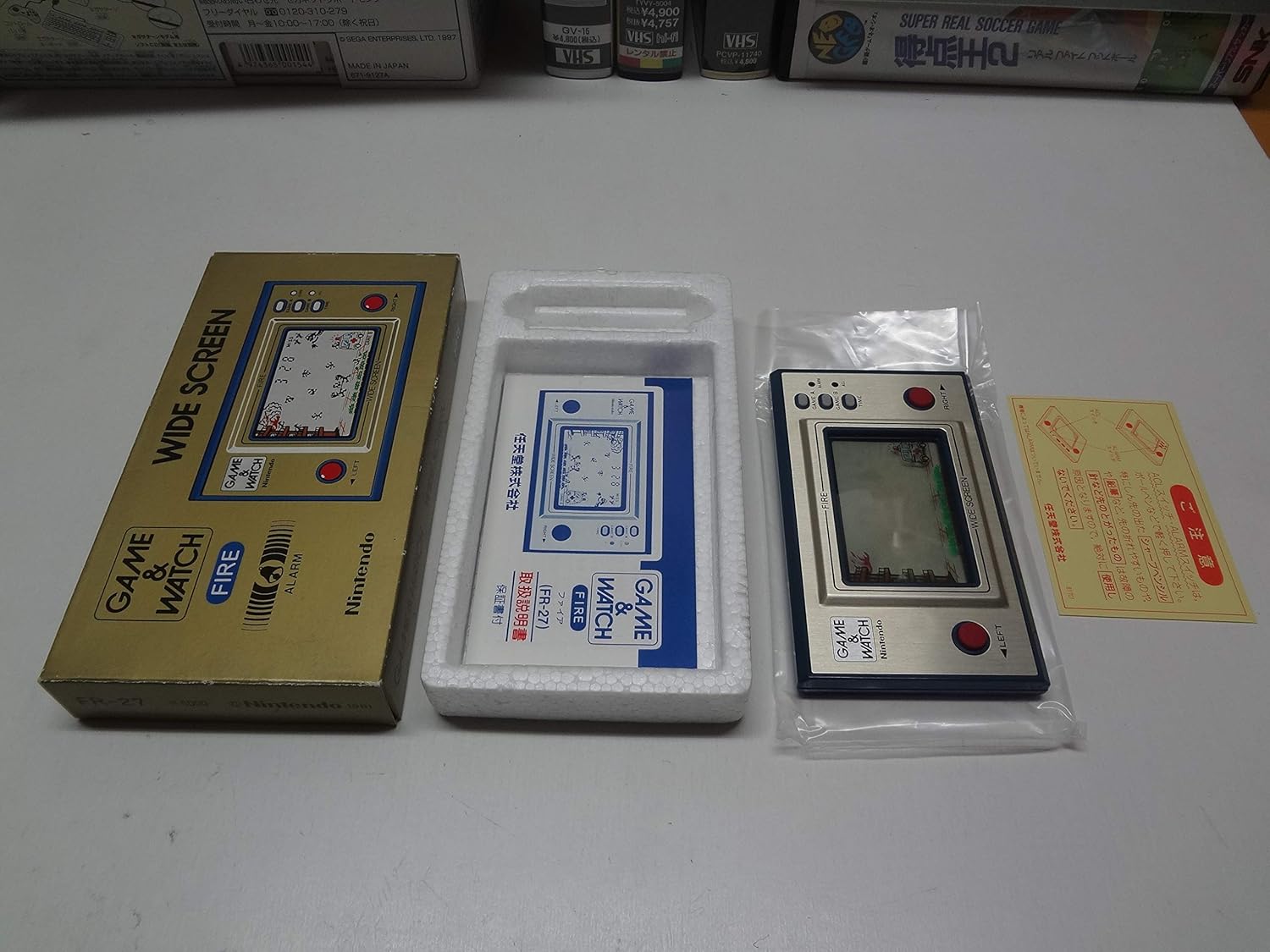 ゲームウォッチ ゴールド ファイヤー FR-27 / Game & Watch Gold Fire FR-27
