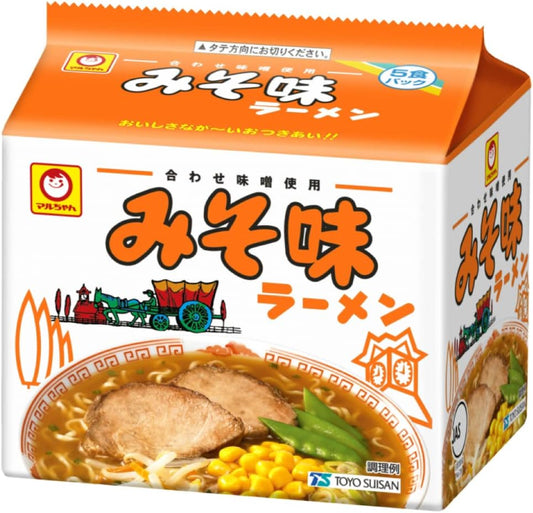 Toyo Suisan Maru-chan Misomami Ramen, Pack of 5 x 6