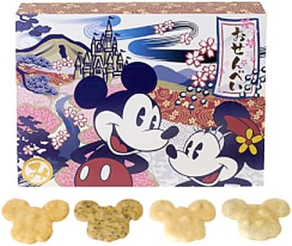 Mickey Mouse Minnie Mouse Osechi Sweets, Rice Confectionery (Tokyo Disney Resort Limited Edition)