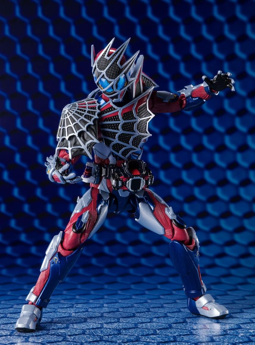 BANDAI Tamashii Nations Kamen Rider Revise Kamen Rider Demon Spider Genome Bandai Spirits S.H. Figuarts