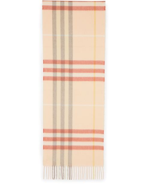 BURBERRY チェック カシミアマフラー - Image 1