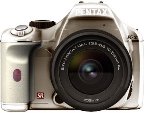 Pentax DSLR K-X Camera Lens Kit Body: Silver