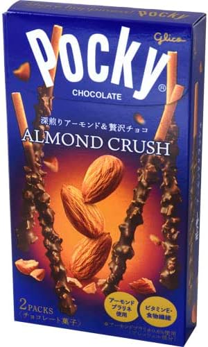 Glico Almond Crush Pocky, Pack of 2